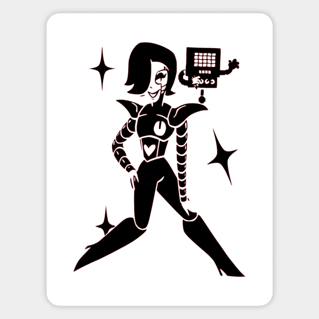 Mettaton Undertale Magnet by OtakuPapercraft